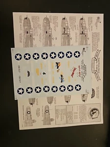 SUPERSCALE 1/72 B-25J MITCHELLS 345th BOMBARDMENT GROUP  #72-692 - Picture 1 of 6