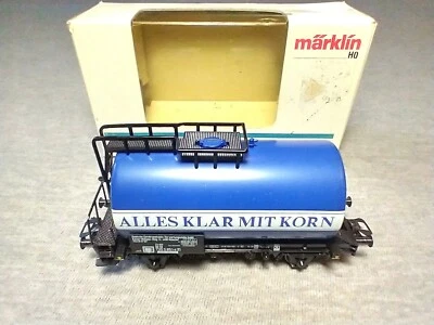 Marklin HO Scale "Alles Klar Mit Korn" Tank Wagon #4642 ~ TS - Image 1 of 4