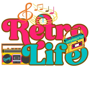 Retro Life 1980's Sticker Waterproof, Durable, Fade Resistant - Picture 1 of 3