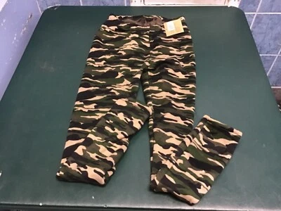 Just Cozy Cameo faux fur legging new with tags m/L green - Image 1 of 4