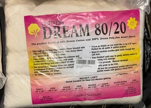 Quilter's Dream Select Loft Batting- Quilting Queen Size 108”x93” Natural NEW - Picture 1 of 3