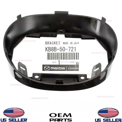 Soporte de montaje con emblema de rejilla de parachoques delantero original OEM 2017-2021 Mazda CX-5 Foto 1 de 2