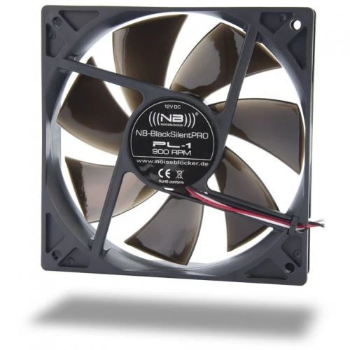 Noiseblocker Black Silent Pro Fan PL1 - 120mm - Image 1 of 2