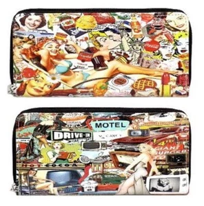 Ladies Large Ella Pattern Designed purse '73025' - Picture 1 of 5