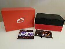 AUTHENTIC ELINI JUMBO BLACK & RED WATCH BOX W/ PAPERS