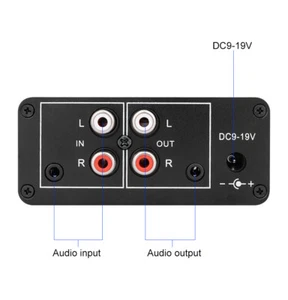 Pretty Sound Preamplifier Without Power Adapter Wide Utility Easy Carrying - Picture 1 of 7
