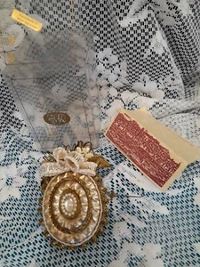 Old World West Germany Mercury Glass Handcrafted Christmas Ornament - Picture 1 of 10