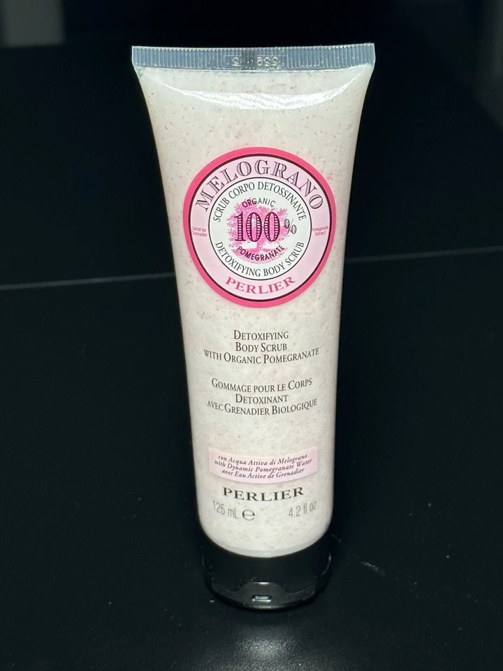 Perlier Melograno Detoxifying Body Scrub ~ Organic Pomegranate ~ 4.2 fl oz ~ NEW - Image 1 of 2