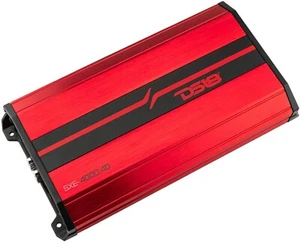 AMPLIFICADOR COMPACTO DE AUDIO PARA AUTOMÓVIL DS18 SXE4000.4D 4 CANALES/4 CANALES RANGO COMPLETO ROJO - Imagen 1 de 3