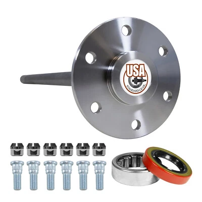 Rear Axle Kit Fits Chrysler 8.25" Diff 27 Spline 6 Lug 30-13/16" Long - Image 1 of 4