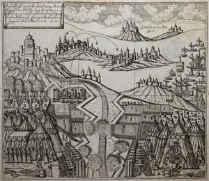 Ceuta - Gottfried Baumann 1798 - Morocco / Spain - Rare Copper Engraving - Picture 1 of 3