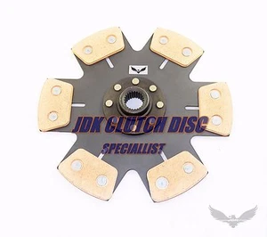 JDK STAGE4 *MIBA* Unsprung Clutch DISC FITS 90-96 Nissan 300zx N/T VG30DE 240mm - Picture 1 of 1