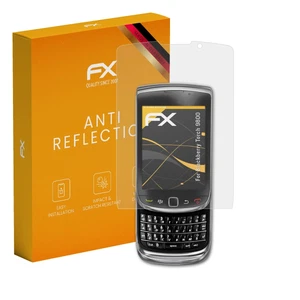 atFoliX 3x Screen Protection Film for Blackberry Torch 9800 matt&shockproof - Picture 1 of 8