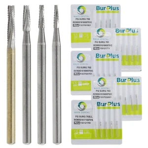Wave Dental Carbide Burs Surgical For High Speed Handpiece FG SURG 700-703 Prima - Picture 1 of 52
