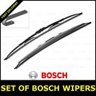 Wiper Blades Pair Set Front For E36 91->99 325Td 325Tds 2.5 Bosch Super Plus
