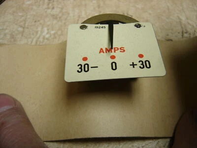 Medidor de amperímetro Studebaker NOS 196898 1939 1940 Champion - Imagem 1 de 2