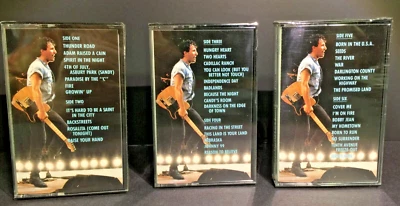 BRUCE SPRINGSTEEN THE E STREET BAND LIVE / 1975-85 Cassette 1  2 3  SEALED NEW - Image 1 of 4