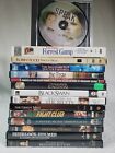 16 DVDs- Benjamin Button, Forrest Gump, Fight Club, The Green Mile, Big Fish, Ro