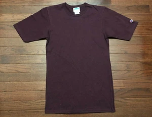 NEW CHAMPION ATHLETIC APPAREL T SHIRT MENS SMALL BURGUNDY MAROON BLANK S - Picture 1 of 4