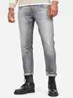 Jeans G-Star Herren Radar Zip Hoodie Straight Tapered ( Lavas Grey-Stone) Größe