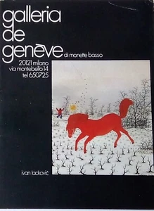 Catalogo mostra naifs alla galleria de Geneve 1973 - Foto 1 di 4