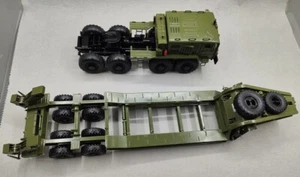 SSM 1/43 RUSSIAN MAZ-537 Tractor Truck + CMZAP-5247G Semi-trailer Diecast Model - Picture 1 of 16