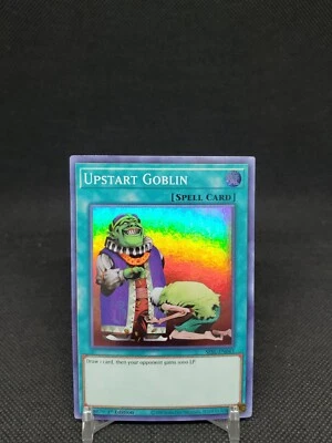 Upstart Goblin SESL-EN043 Super Rare 1st Edition LP Yugioh Card - Image 1 of 2