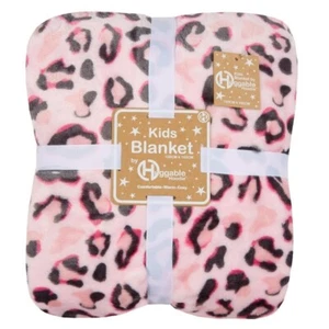 Kids Plush Blanket- Leopard Print (130x160cm) - Picture 1 of 3