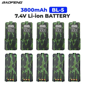 10PC Oryginalny akumulator 3800mAh Baofeng UV-5R do Baofeng UV-5R Series BF-F8HP - Zdjęcie 1 z 12