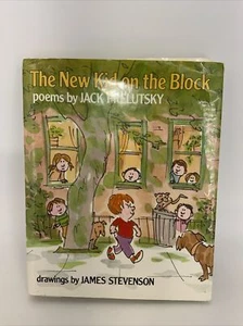 The New Kid on the Block by Jack Prelutsky (1984, Hardcover) 1st Edition - Picture 1 of 10