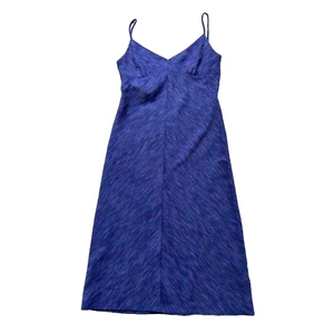 Laundry by Shelli Segal Purple/Blue Swirl Tank Dress - SZ: 6 - Picture 1 of 9