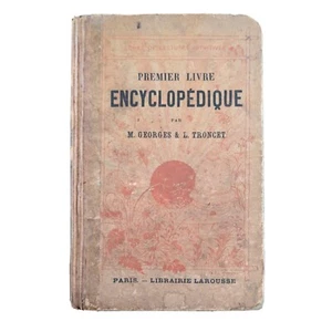 Cours De Lectures Intuitives Premier Livre Encyclopedique Par Georges & Troncet - Imagen 1 de 12