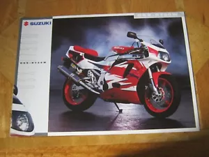 SUZUKI GSXR750W BROCHURE - Picture 1 of 2