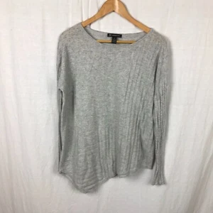 INC International Concepts Women's Long Sleeve Sweater Gray Wool Blend Size XS - Picture 1 of 5