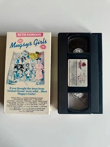 MUGSY'S GIRLS VHS Vestron Video 1987 SEX COMEDY Ruth Gordon KEN NORTON - Picture 1 of 5