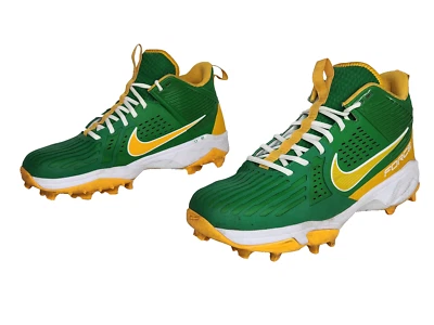 2024 Oregon PATOS Fútbol EQUIPO EMITIDO Nike Force Parte Superior Alta CLEATS Para hombres 14 Foto 1 de 4