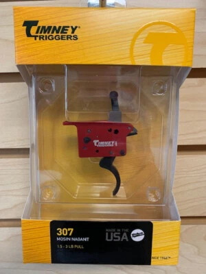 Timney Trigger for Mosin-Nagant MN Adjustable 1.5-3 lbs Trigger w/ Safety 307 - Image 1 of 2