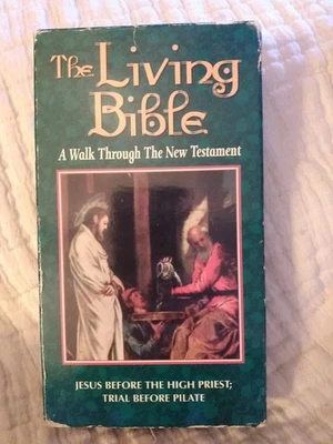 Living Bible, The: Jesus Before the High Priest/Trial Before Pilate (VHS, 2000) - Image 1 of 3