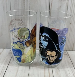 Star Wars Burger King Gläser, 1977, Vader & Skywalker, 2er Set - Bild 1 von 9