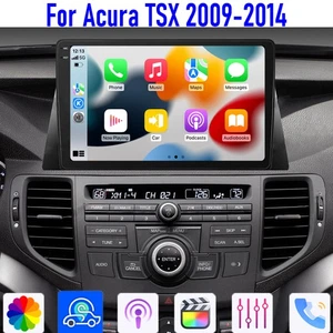 9" For Acura TSX 2009-2014 Deluxe Editio Carplay Android Car Radio Head Unit GPS - Picture 1 of 24