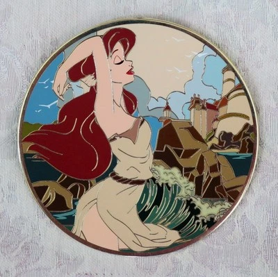DISNEY FANTASY PIN ARIEL FINALE DRESS LE 30 JUMBO THE LITTLE MERMAID SEXY - Image 1 of 2