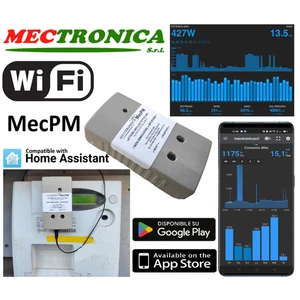 MecPM Smart Meter WiFi Consumption Meter For Electric Meter - Picture 1 of 13