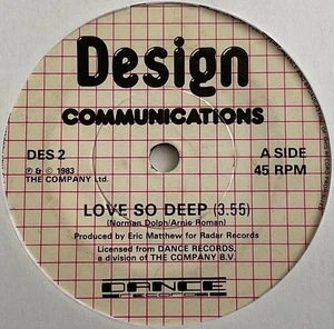 Toney Lee - Love So Deep - 7” Vinyl Single - Picture 1 of 3