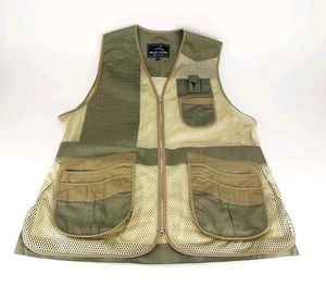 Wild Hare Heatwave Vest Shooting Hunting Mens 3XL Sage & Khaki Mesh Right Handed - Picture 1 of 9