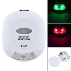 Toilet Bowl Night Light Motion Sensor, 2 Color Changing LED Gadgets for Bathroom - Picture 1 of 12