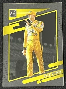 2022 Panini Chronicles Clearly Donruss Kyle Busch Joe Gibbs Racing - Picture 1 of 2