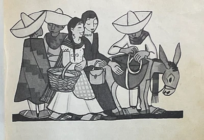 1942 Aquí Se Habla Español by Margarita López-1st Ed. Hardcover-Illustrated - Image 1 of 4