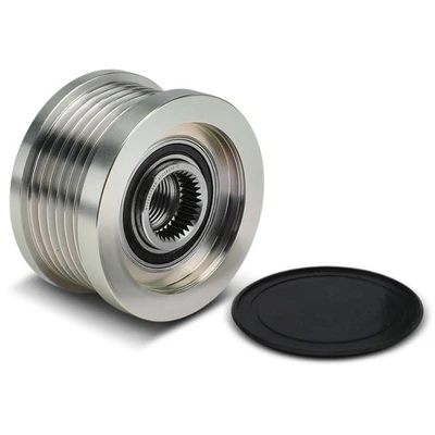 Alternator Clutch Pulley for Ford Edge 2012 2013 2014 L4 2.0L w/ 6 Grooves CCW - Image 1 of 4