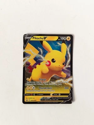 Pikachu V Promo SWSH: Sword & Shield Promo Cards SWSH061 NM - Image 1 of 2