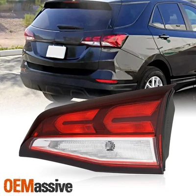 For 2022-2024 Chevy Equinox Halogen Type Chrome Red Tail Light Inner Passenger - Image 1 of 4